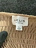 Le Lis 100% Polyester Tan Sleeveless Blouse Size L - photo 7