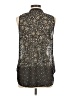 Q&A 100% Polyester Black Sleeveless Blouse Size M - photo 2