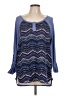 North Crest Blue Long Sleeve Henley Size L - photo 1
