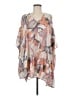 Umgee Floral Multi Color Gray Kimono Size M - photo 1