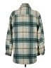Old Navy Plaid Teal Coat Size XS - photo 2
