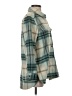 Old Navy Plaid Teal Coat Size XS - photo 4