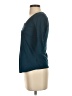 Deletta Teal 3/4 Sleeve Top Size XS - photo 5