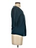 Deletta Teal 3/4 Sleeve Top Size XS - photo 4