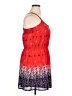 Rewind Tie-dye Red Casual Dress Size XL - photo 4