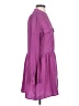 Equipment Purple Casual Dress Size S - photo 4