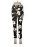 Old Navy Floral Black Leggings Size 10 - photo 1