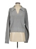 Rachel Parcell 100% Acrylic Gray Pullover Sweater Size S - photo 1
