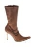 Steve Madden 100% Leather Brown Tan Boots Size 7 1/2 - photo 1