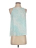 Worthington 100% Polyester Teal Sleeveless Blouse Size S (petite) - photo 1