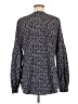 CAbi 100% Polyester Gray Long Sleeve Blouse Size M - photo 2