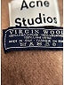 Acne Studios 100% Virgin Wool Tan Wool Scarf One size - photo 6