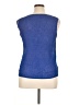 Flair 100% Polyester Blue Sleeveless Top Size XL - photo 2