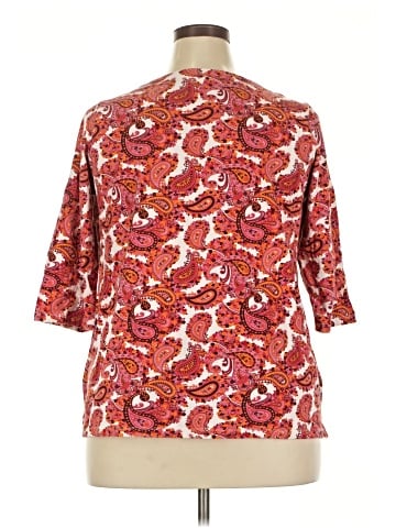 Jessica London 3/4 Sleeve Blouse (view 2)