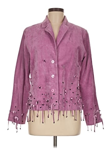 Victor Costa Leather Jacket (view 1)