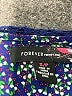 Forever 21 100% Rayon Paisley Blue Casual Dress Size S - photo 7