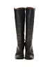 J.Crew 100% Leather Black Gray Boots Size 6 1/2 - photo 2
