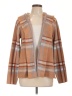 Tahari Plaid Brown Blazer Size L - photo 1