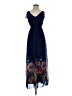 Old Navy 100% Polyester Blue Cocktail Dress Size S - photo 1