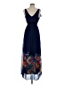 Old Navy 100% Polyester Blue Cocktail Dress Size S - photo 2
