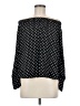 Active USA 100% Polyester Polka Dots Black 3/4 Sleeve Blouse Size M - photo 1
