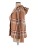Tahari Plaid Brown Blazer Size L - photo 5