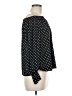 Active USA 100% Polyester Polka Dots Black 3/4 Sleeve Blouse Size M - photo 4