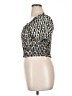 Monteau Black Short Sleeve Top Size XL - photo 5