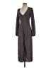 AFRM Multi Color Gray Casual Dress Size XS - photo 1