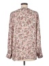 Flint & Moss 100% Polyester Floral Pink Long Sleeve Blouse Size M - photo 2