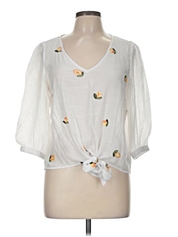Olivia & Martin 3/4 Sleeve Blouse (view 1)