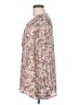 Flint & Moss 100% Polyester Floral Pink Long Sleeve Blouse Size M - photo 5