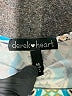 Derek Heart Graphic Blue Cocktail Dress Size M - photo 7