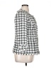 Peter Nygard 100% Acrylic Houndstooth Tweed Black White Blazer Size 14 - photo 4