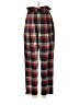 Shein Plaid Red Casual Pants Size 4 - photo 1