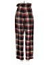 Shein Plaid Red Casual Pants Size 4 - photo 2