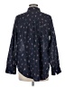 Sundance Floral Blue Long Sleeve Blouse Size M - photo 2