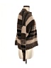 Aqua Stripes Brown Wool Pullover Sweater Size M - photo 4
