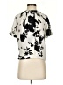 A.L.C. Floral Ivory Short Sleeve Blouse Size 2 - photo 1