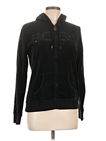 BCBGMAXAZRIA Zip Up Hoodie (view 1)