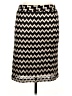 Sunny Leigh Chevron-herringbone Black Casual Skirt Size XL - photo 1