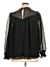 Torrid 100% Polyester Black Long Sleeve Blouse Size 1X Plus (1) - photo 2