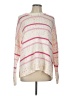 Pulse 100% Polyester Tweed Pink Pullover Sweater Size L - photo 1