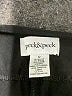 Peck & Peck Solid Black Active Pants Size 12 - photo 7