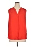 Grace 100% Polyester Red Sleeveless Blouse Size XL - photo 1