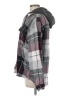 American Eagle Outfitters 100% Cotton Plaid Purple Jacket Size M - photo 5