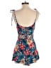 Topshop 100% Viscose Tropical Blue Romper Size 2 - photo 2