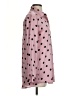 Zara Polka Dots Pink Long Sleeve Blouse Size S - photo 4