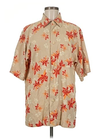 IZOD Short Sleeve Silk Top (view 1)