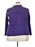 Woman Within Purple Turtleneck Sweater Size 22 (1X) - photo 1